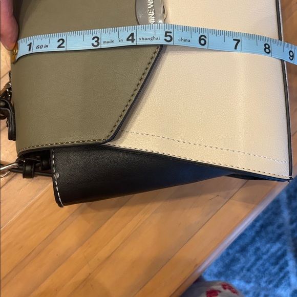 Nine West Modern Black and Cream Crossbody Bag - Picture 11 of 11